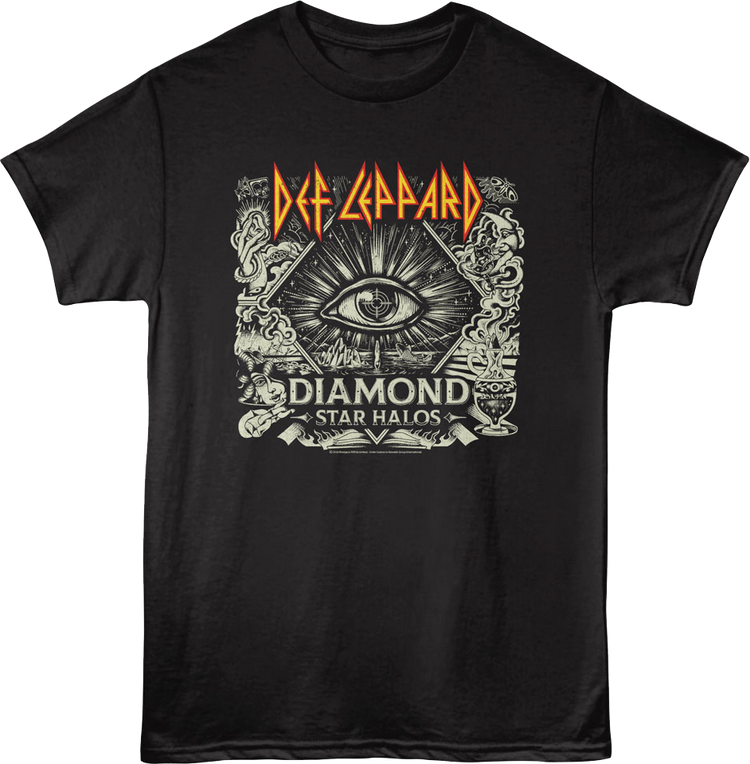 Diamond Star Halos Def Leppard T-Shirt