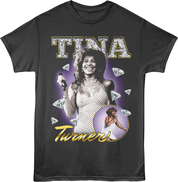 Diamonds Collage Tina Turner T-Shirt