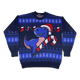 Festive Dinosaur Knitted Christmas Sweater thumbnail