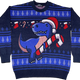 Festive Dinosaur Knitted Christmas Sweater thumbnail
