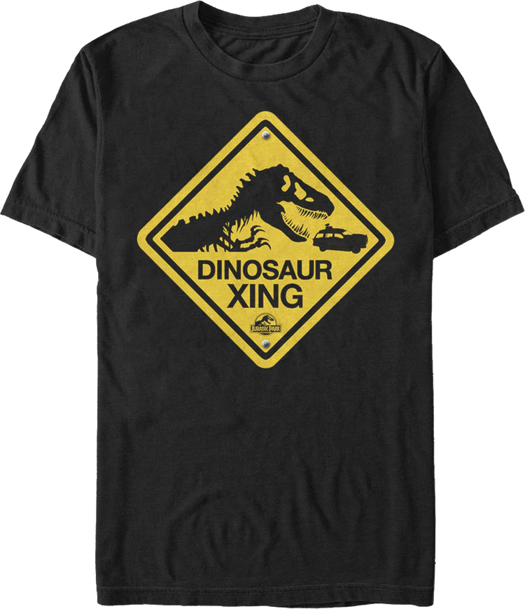 Dinosaur Xing Jurassic Park T-Shirt