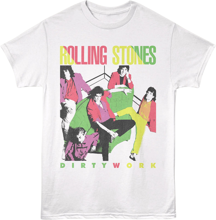 Dirty Work Rolling Stones T-Shirt