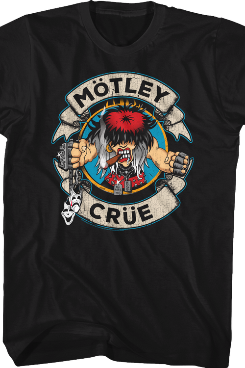 Distressed Allister Fiend Motley Crue T-Shirt