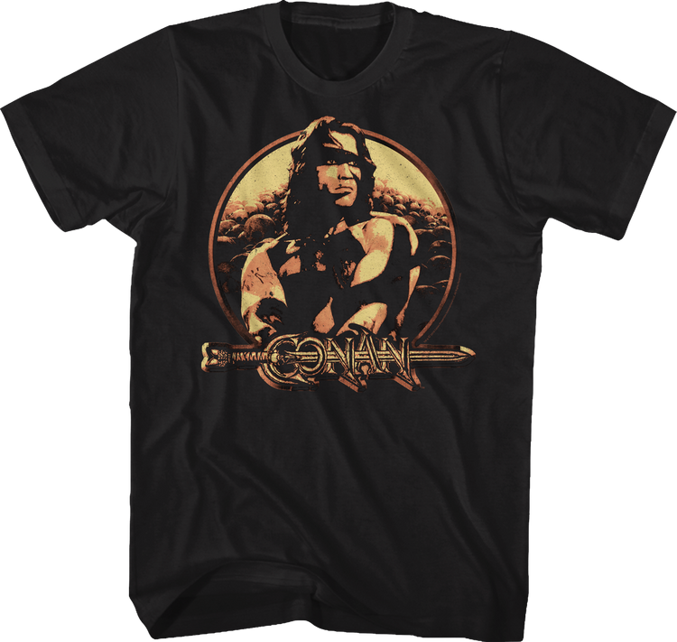 Distressed Conan The Barbarian T-Shirt