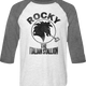 Distressed Italian Stallion Logo Rocky Raglan Baseball Shirt thumbnail
