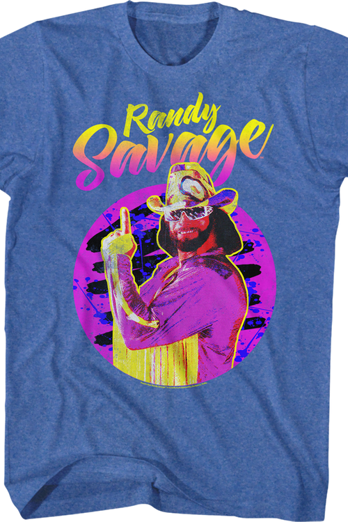 Distressed Macho Man Randy Savage T-Shirt