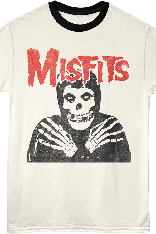 Distressed Misfits Ringer Shirt