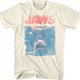 Distressed Movie Poster Jaws T-Shirt thumbnail