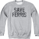 Distressed Save Ferris Bueller Sweatshirt thumbnail