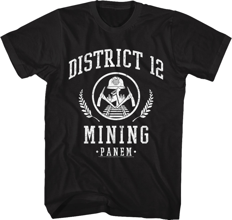 District 12 Mining Hunger Games T-Shirt