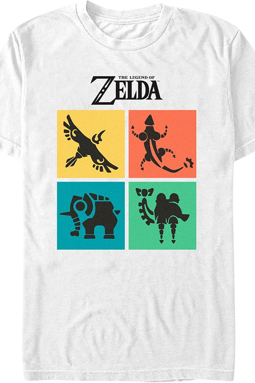 Divine Beasts Legend of Zelda Nintendo T-Shirt