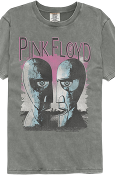 Division Bell Heads Pink Floyd Comfort Colors Brand T-Shirt