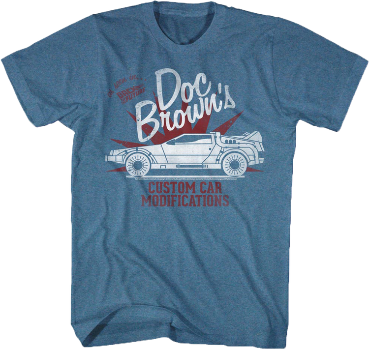 Doc Browns Custom Autos Shirt