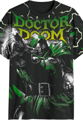 Doctor Doom Cyber Sigilism Marvel Comics T-Shirt