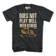 Does Not Play Well With Others Monopoly T-Shirt thumbnail