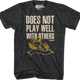 Does Not Play Well With Others Monopoly T-Shirt thumbnail