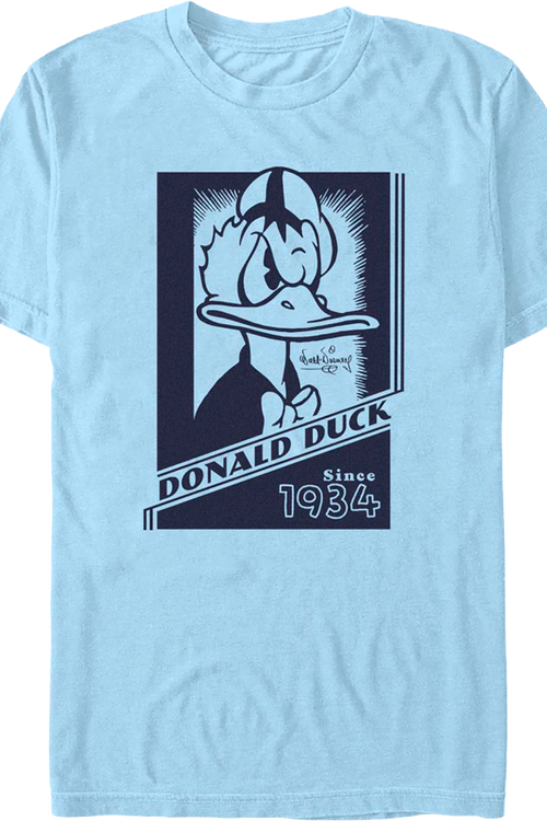 Donald Duck Since 1934 Photo Disney T-Shirt