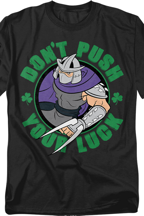 Don't Push Your Luck Teenage Mutant Ninja Turtles T-Shirt