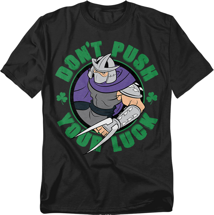 Don't Push Your Luck Teenage Mutant Ninja Turtles T-Shirt