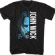 Don't Set Him Off Half Face John Wick T-Shirt thumbnail