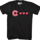 Donut Pac-Man Valentine T-Shirt thumbnail