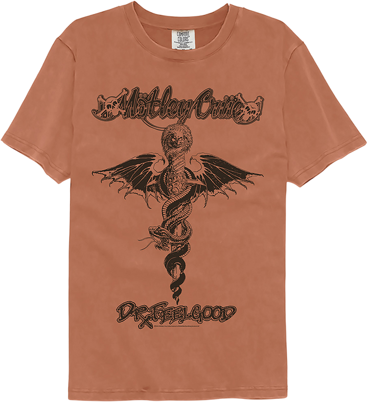 Dr. Feelgood Motley Crue Comfort Colors Brand T-Shirt
