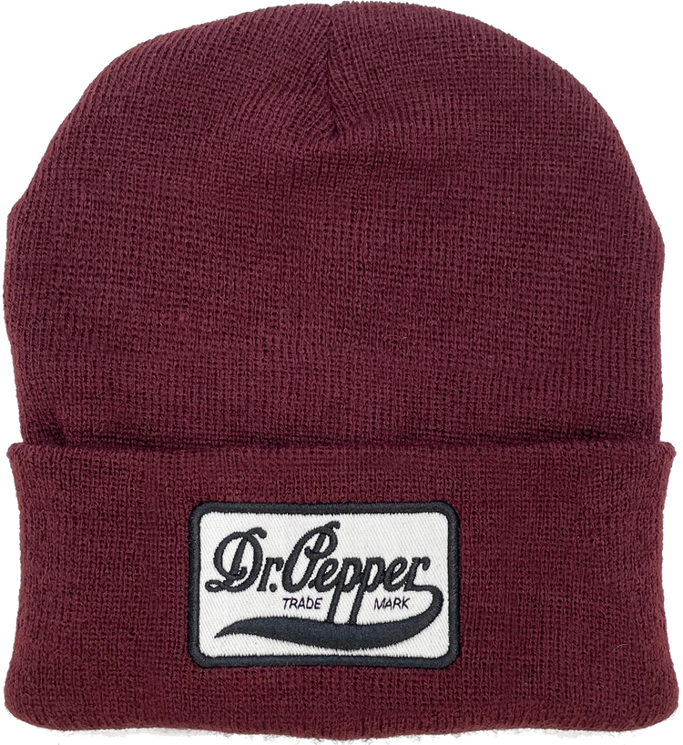 Dr. Pepper Cuff Beanie