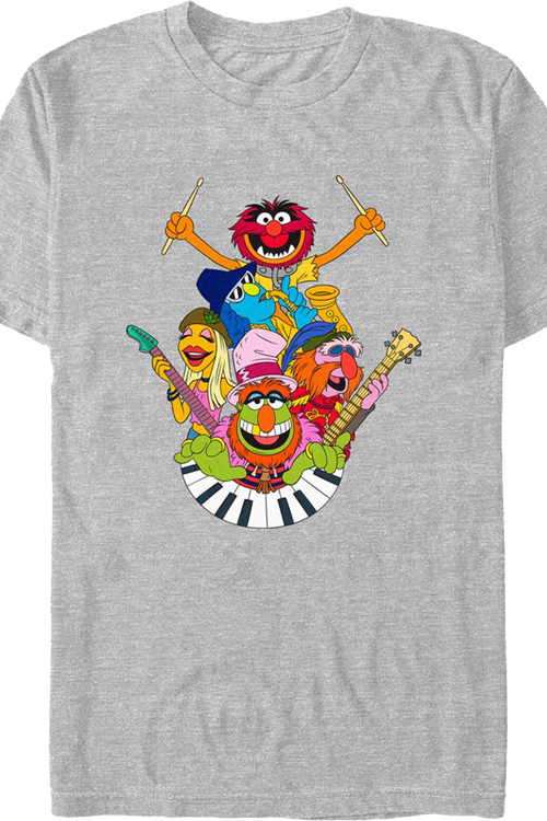 Dr. Teeth And The Electric Mayhem Group Photo Muppets T-Shirt
