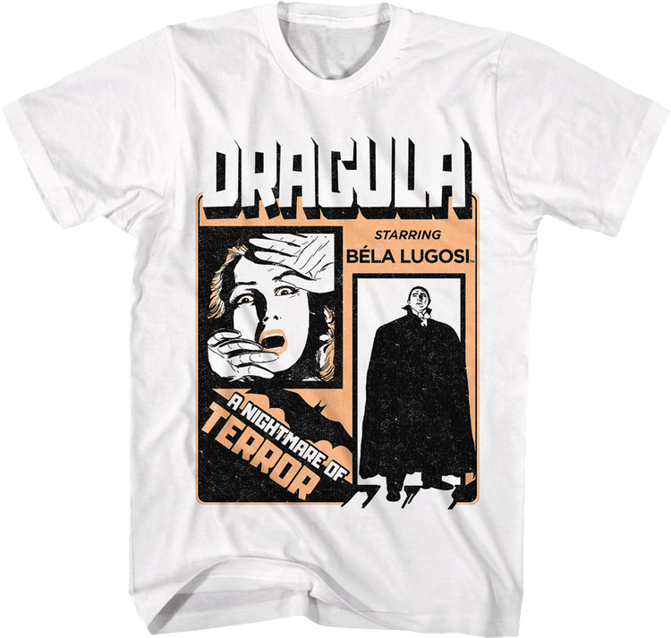Dracula A Nightmare Of Terror Bela Lugosi T-Shirt