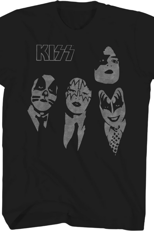 Dressed To Kill Faces KISS T-Shirt