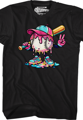 Dripping Baseball T-Shirt