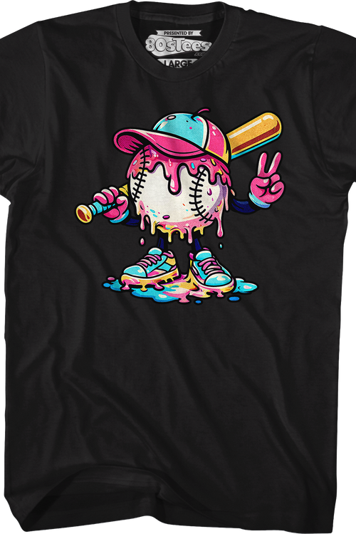 Dripping Baseball T-Shirt