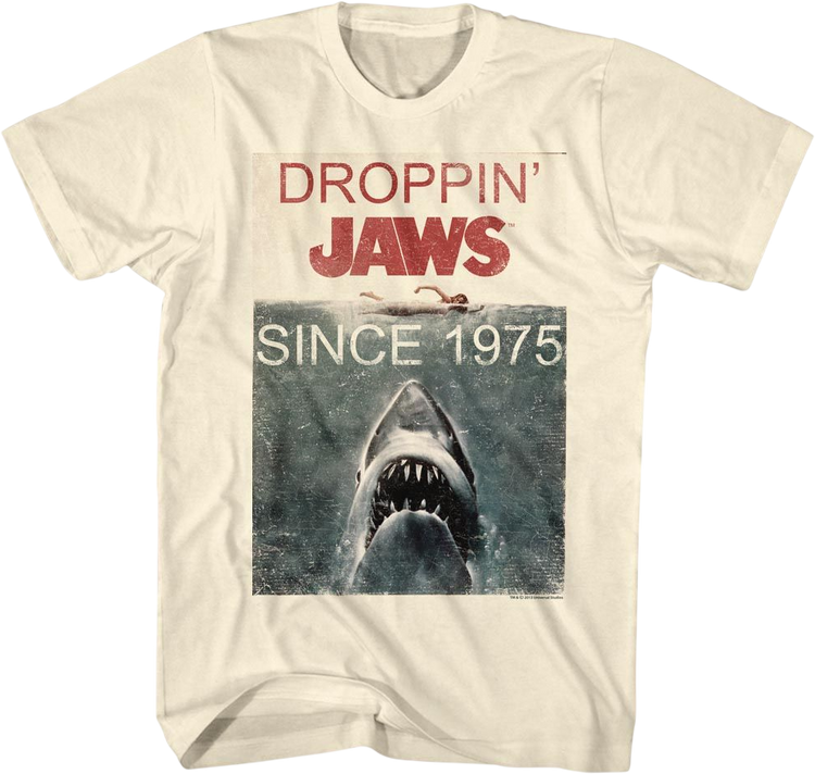 Droppin' Jaws Since 1975 Jaws T-Shirt