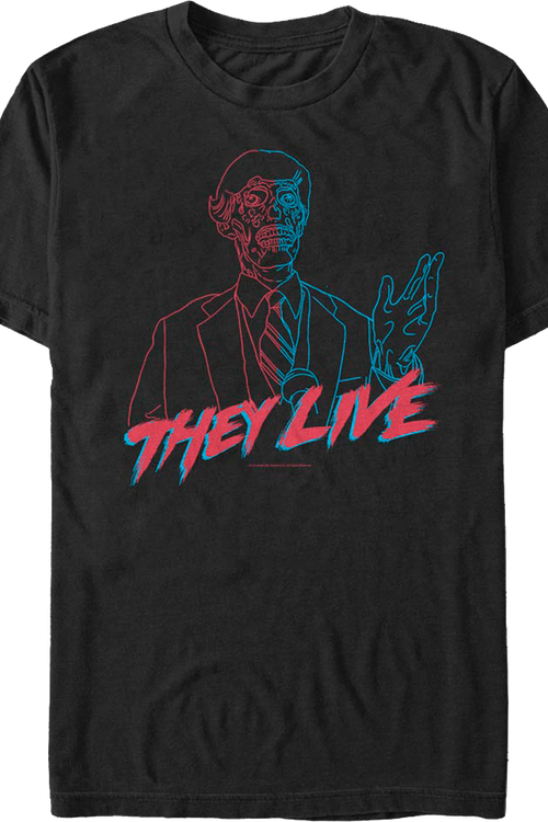 Dual Tone Politician They Live T-Shirt
