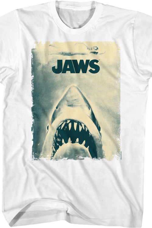 Dual Tone Poster Jaws T-Shirt