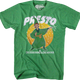 Green Presto the Magician Dungeons & Dragons T-Shirt thumbnail