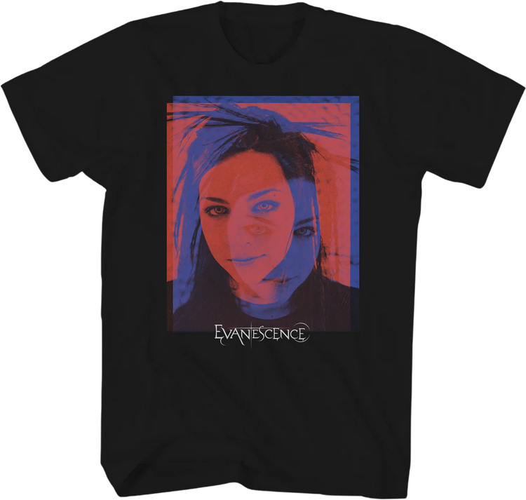 Duotone Amy Lee Evanescence T-Shirt