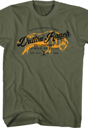 Dutton Ranch Buffalo Yellowstone T-Shirt