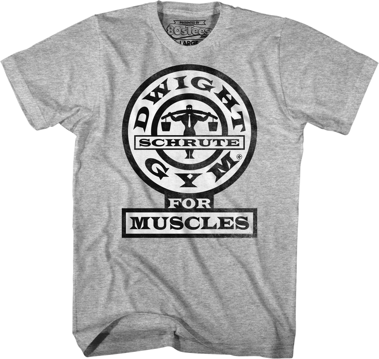 Dwight Schrute Gym For Muscles The Office T-Shirt