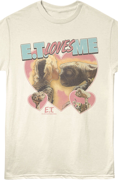 E.T. Loves Me E.T. The Extra-Terrestrial T-Shirt