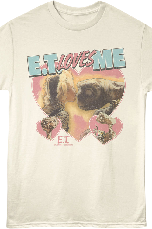 E.T. Loves Me E.T. The Extra-Terrestrial T-Shirt