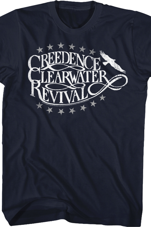 Eagle Logo Creedence Clearwater Revival T-Shirt