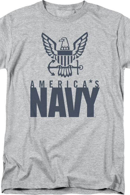 Eagle Logo Navy T-Shirt