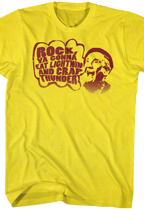 Mickey Eat Lightning And Crap Thunder Rocky T-Shirt