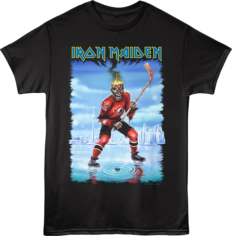 Eddie Hockey Player Iron Maiden T-Shirt