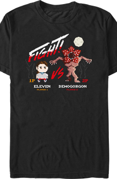 Eleven vs. Demogorgon Stranger Things T-Shirt