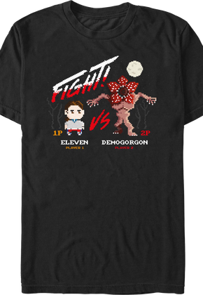 Eleven vs. Demogorgon Stranger Things T-Shirt