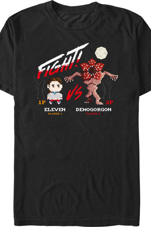 Eleven vs. Demogorgon Stranger Things T-Shirt