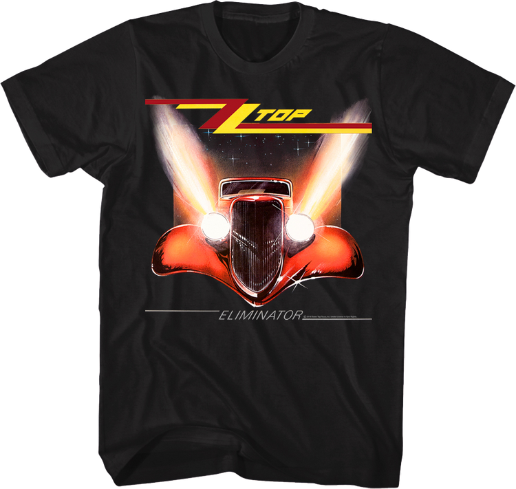 Eliminator Album Cover ZZ Top T-Shirt