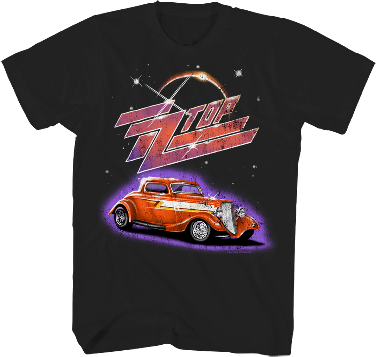 Eliminator Car ZZ Top T-Shirt